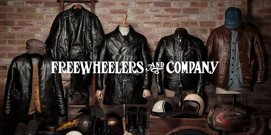 FREEWHEELERS 601XX 1951, five bags of 14oz indigo vintage jeans