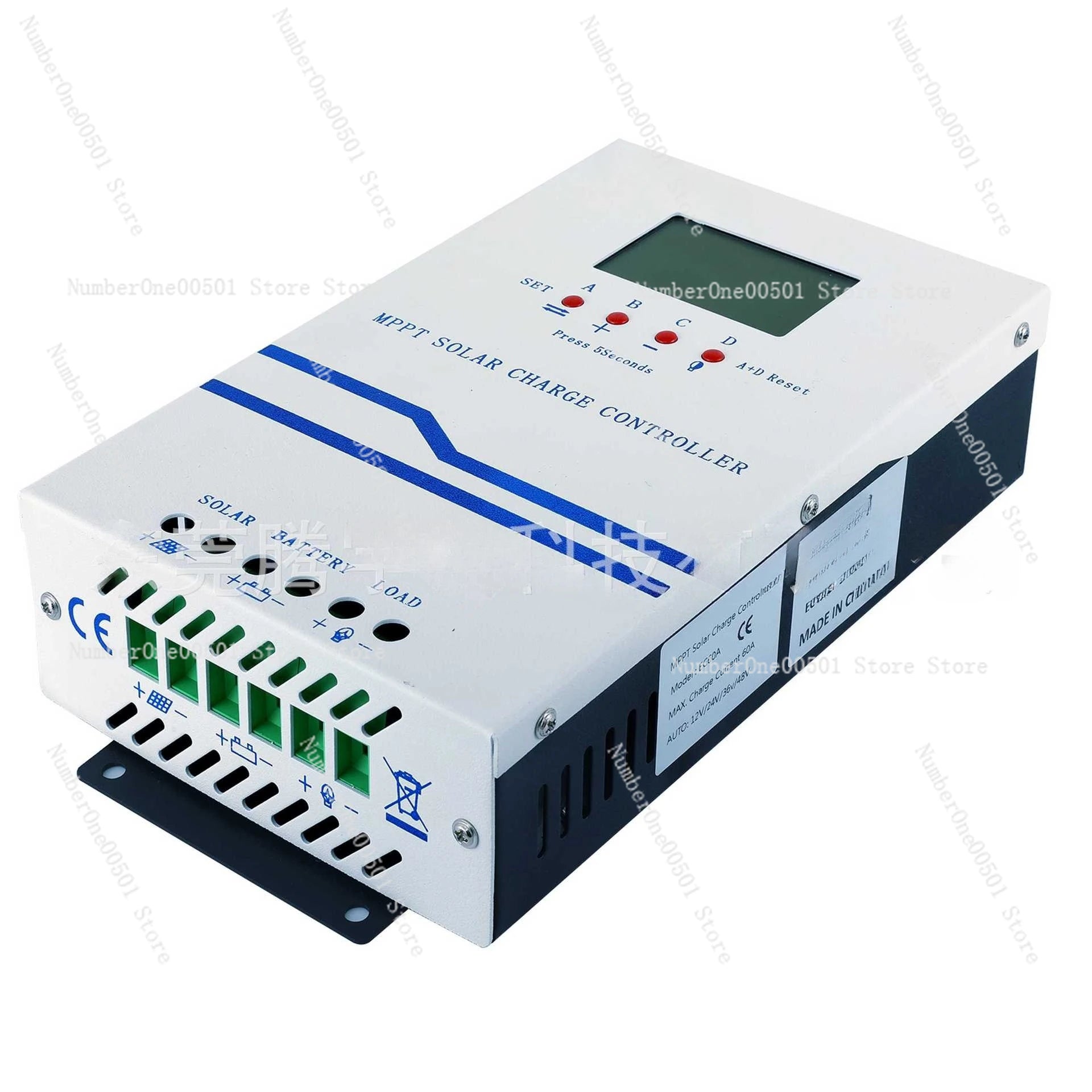 New Energy MPPT Solar Charge Controller 12V 24V 36V 48V 60A High Voltage Fast Charger for Photovoltaic System