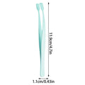 Stainless Steel Eyelash Cluster Applicator Tweezers Non-Slip Lash Applicator Tool for Lower Lashes Professional Makeup Salon