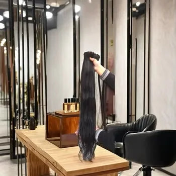 Loose Wave Natural & Deep Wave Soft Human Hair Extensions Remy Hair Pre-Looped Bundles Style 1