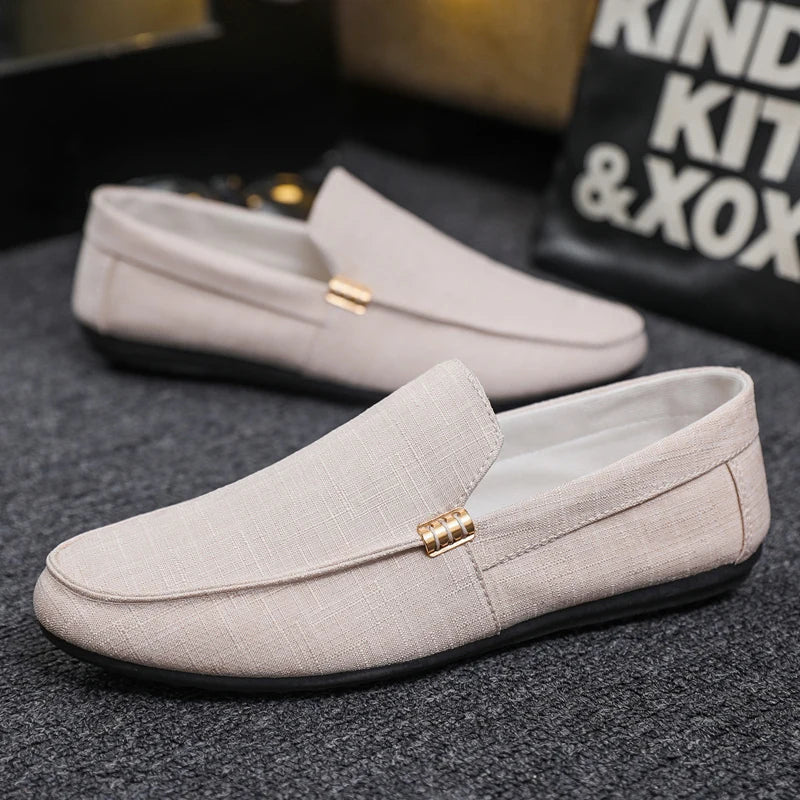 Men Loafers Soft High Quality Spring Autumn Shoes Men Casual Shoes Warm Slip on Flats Driving Shoes Large Size chaussure hommes