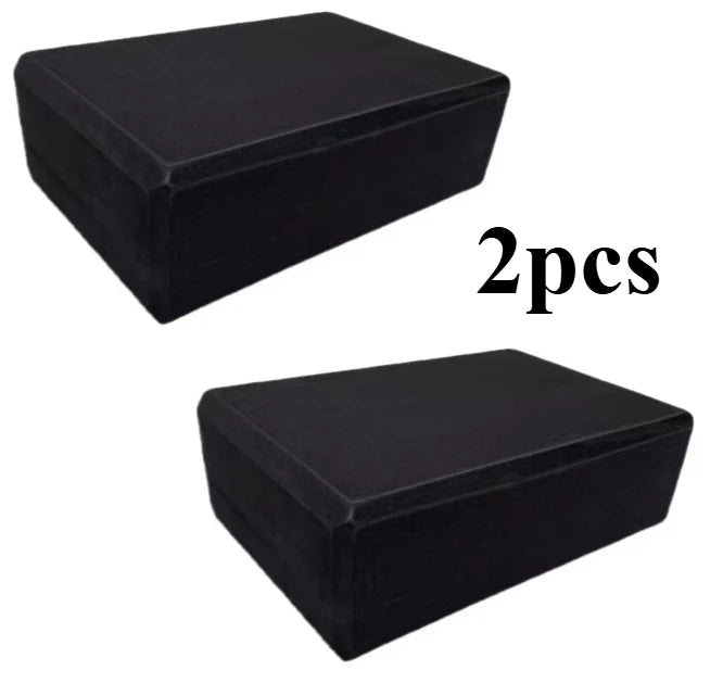 2/1PCS EVA Gym Blocks Foam Brick Training Exercise Fitness Equipment Dance Yoga Auxiliary Tool Stretching Body Shaping