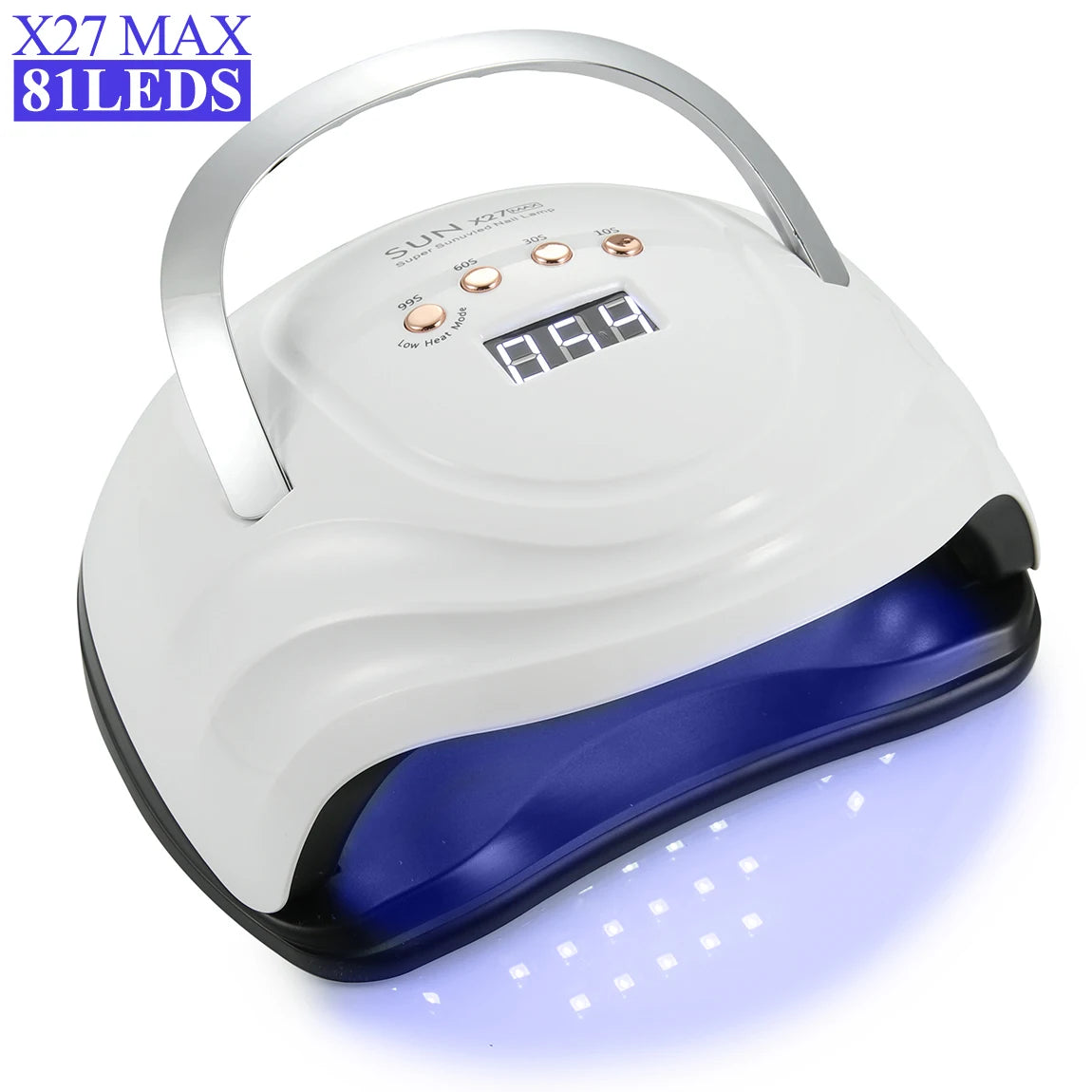 Professional Nail Dryer 81LEDs Nail Curing Lamps For Home Salon UV LED Nail Lamp For All Gel Polish Nail Equipment Manicure Tool