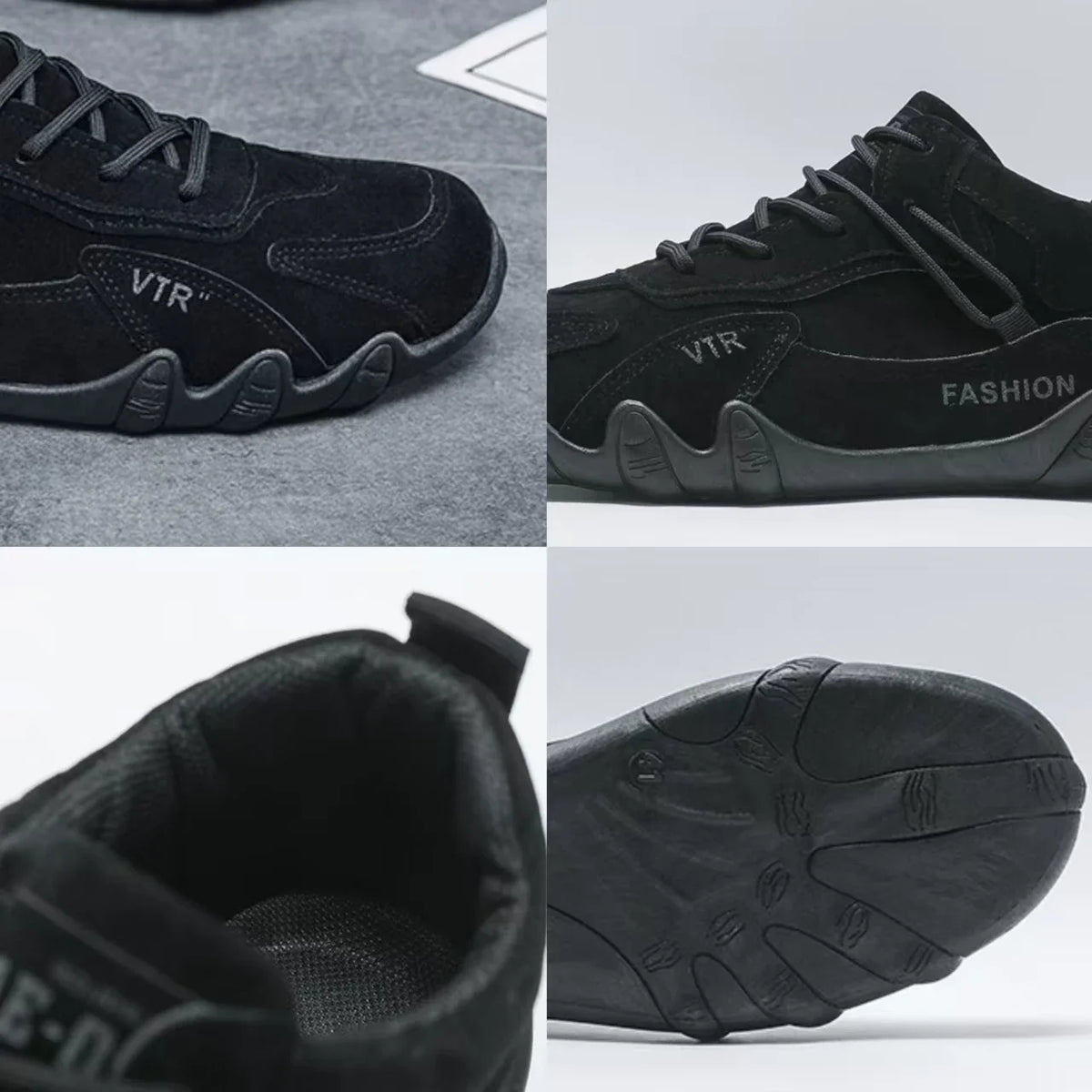 Men's Casual Shoes Non Slip Work Shoes Outdoor Hiking Shoe Fashion Sneakers Breathable Ankle Boots Lightweight Lace Up Men Shoes