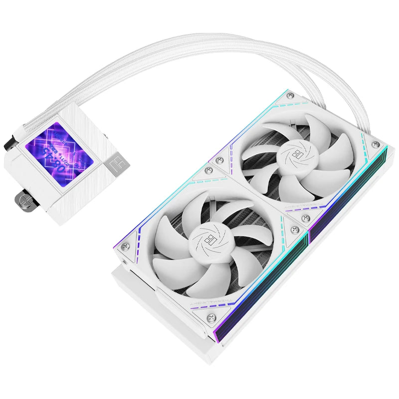 Thermalright CORE MATRIX 240 VISION 240MM All-in-one CPU Liquid Cooler 2” 320*240 resolution IPS LCD support LGA 1851 AMD AM5