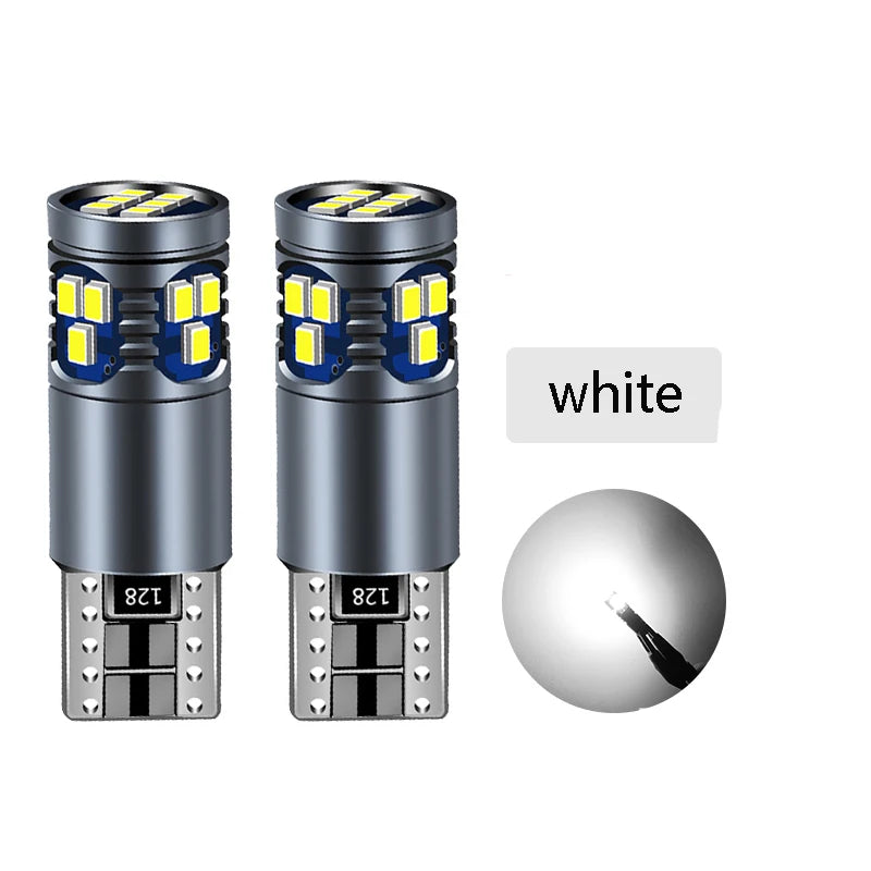 2Pcs T10 Car LED Bulbs For Audi A3 8L 8V 8P A4 B5 B6 B7 B8 A5 A6 C5 C6 C7 A7 A8 D2 D3 Interior Parking Clearance Lights