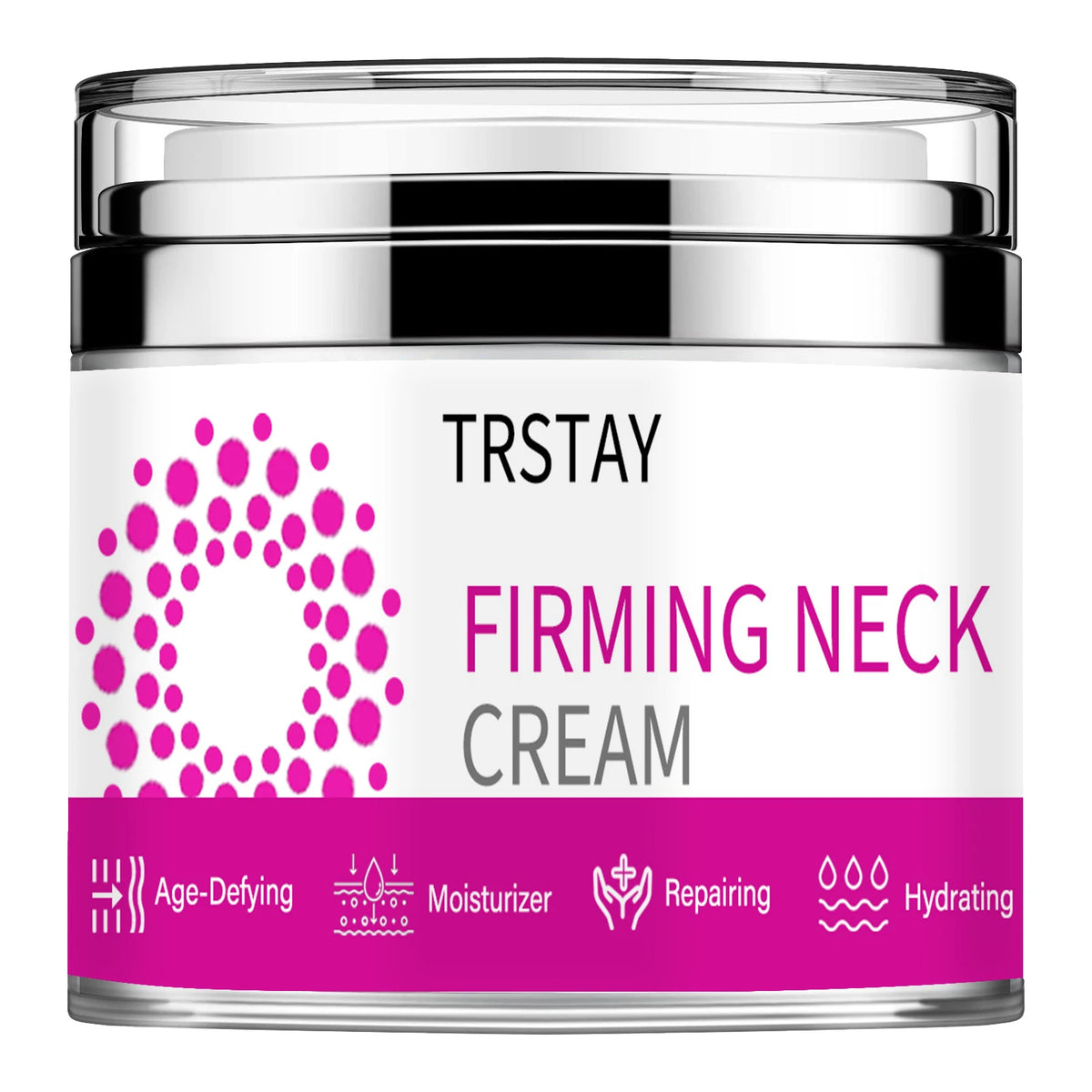 ACTIVSCIENCE Neck Firming Cream - Natural Anti-Aging Facial Moisturizer with Retinol Collagen & Hyaluronic Acid - Day & Night An
