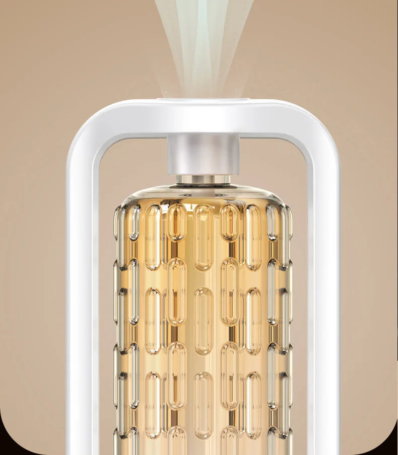 2026 New Mini Rechargeable Wall Mount Auto Aroma Diffuser Timed Fragrance Dispenser Bedroom Bathroom Odor Remover