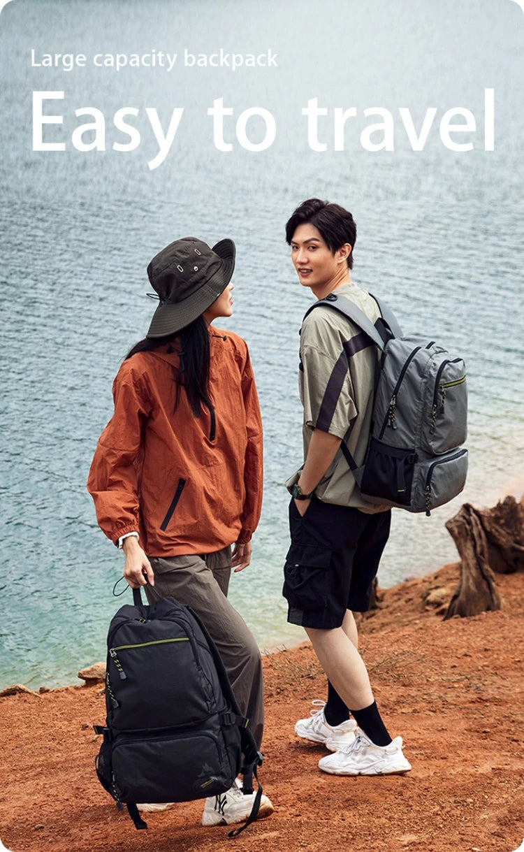 FOUVOR Large Capacity Women Travel Backpacks Waterproof Lightweight Sports Outdoor Student Laptop Bag 3033-01 3033-02 3033-05