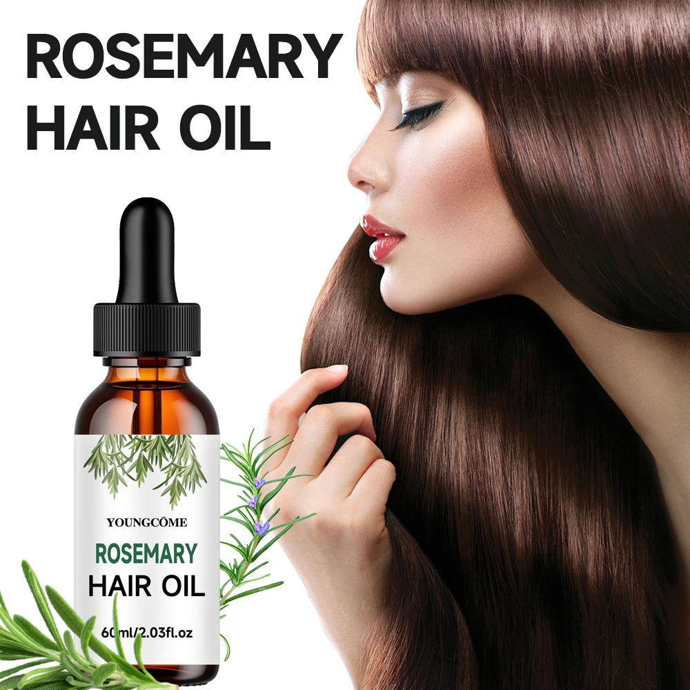Rosemary Dense Hair Essential Oil Veganic Lavender Repair Hairs Damage Prevent Hair Loss Smooth Hairs Nourish Hair Care Oil 2025