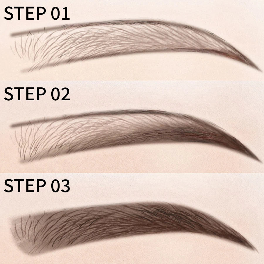 Double-head Eyebrow Pencil High Pigment Non-fading Waterproof Durable 5 Color Byebrow Pen Eye Makeup For Women Cosmetics
