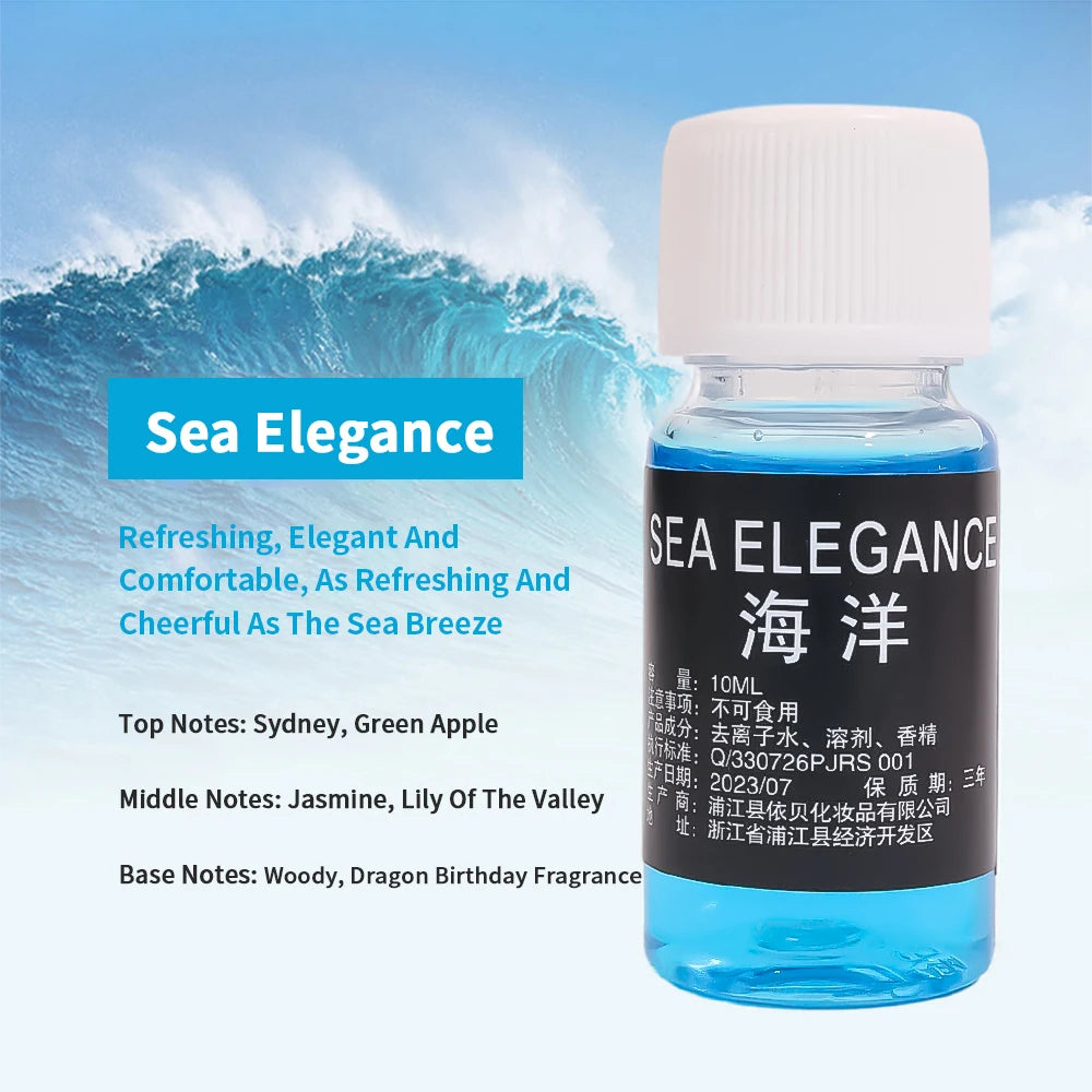 10ml Car Perfume Supplement Natural Plant Oil Water Soluble Auto Air Freshener Home Fragrance Humidifier Car Accessories