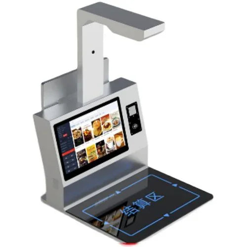AI Self-Service Restaurant Dish Image Recognition Settlement Platform LCD Display Automatic Dish Amount Advertising Equipment