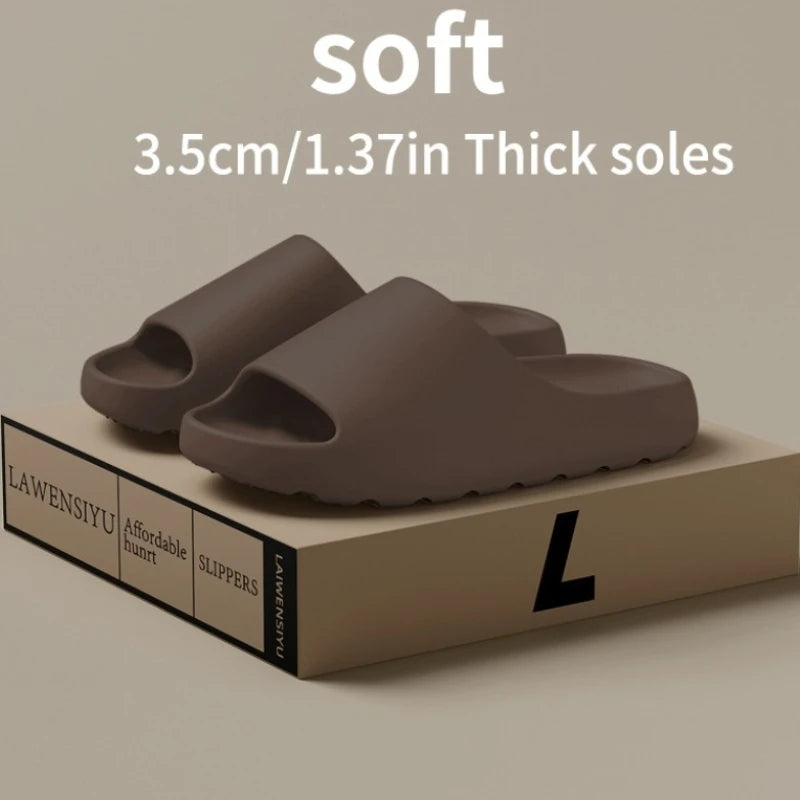 Men and Women Casual Shoes Innovative Design EVA Soft-soled Home Slippers Plus Size 47 48 49 High-quality Exclusive Brand Slides
