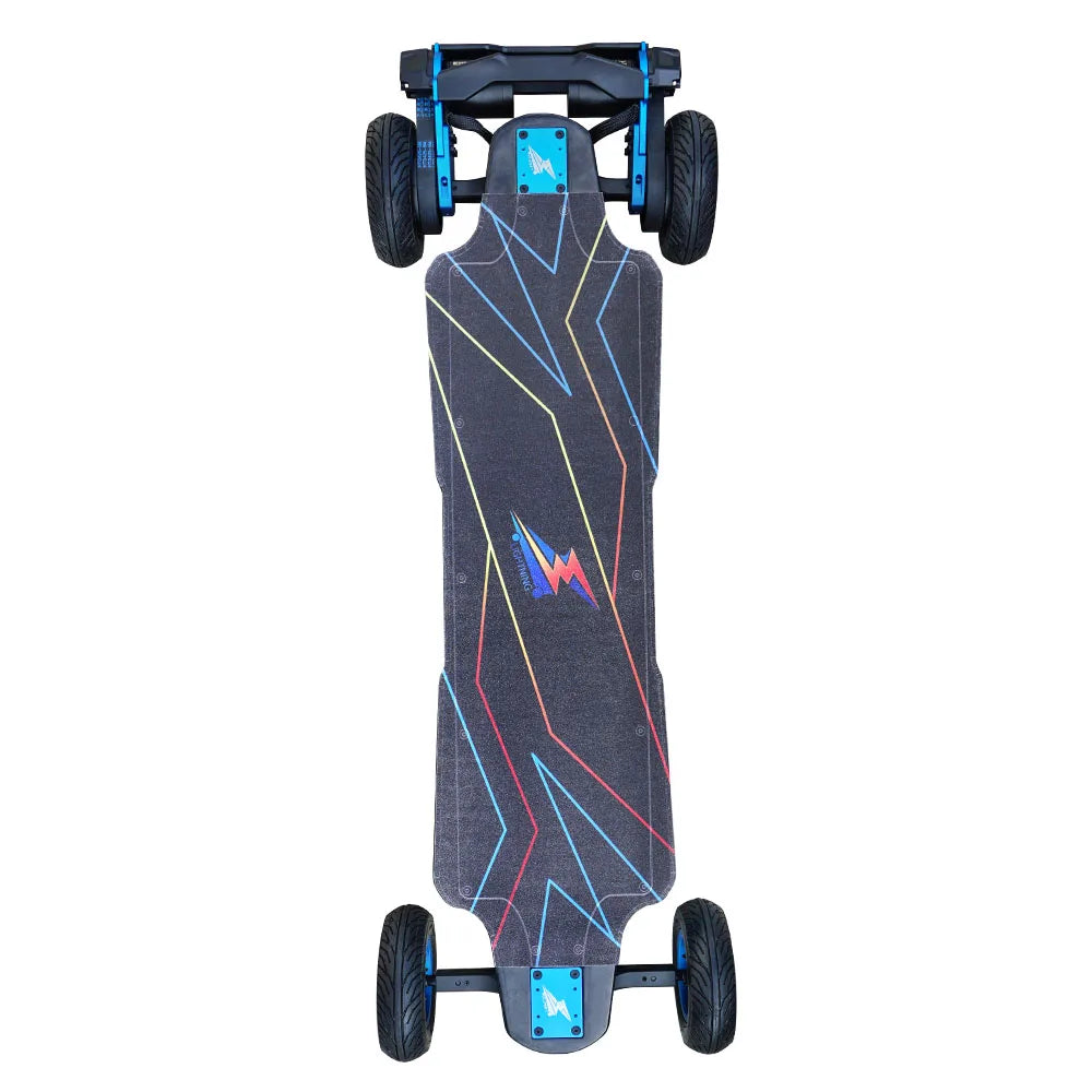 Flipsky Speed Durable Carbon Fiber Deck Electric Skateboard Come With Dual FSESC75100