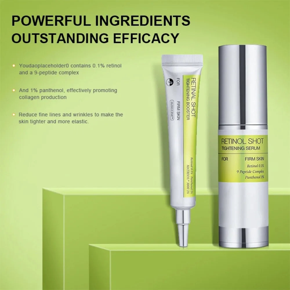 Retinal Shot Tightening Serum/Booster/Face Fift Cream Deep Hydration Moisturizating Firm Skin Reduces Fine Lines Minimizes Pores