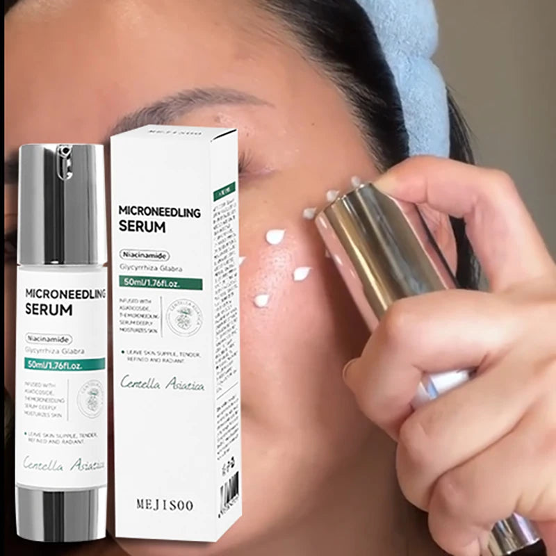 Niacinamide Centella Asiatica Microneedle Essence, Repair Skin Barrier Moisturizer Nourish For All Skin Types Korean Skincare