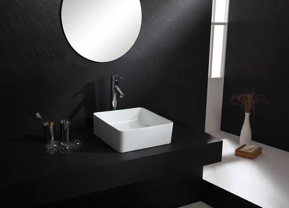 White Bathroom Sinks Light Luxury Bathroom fixtures Square Wash basin Home Round Kitchen Sink Toilet Washing Sink
