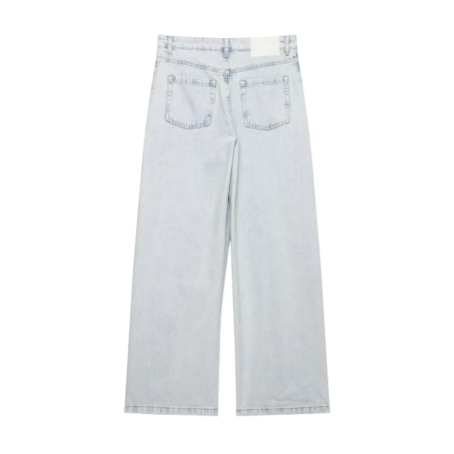 2026 Summer Women Denim Double-Breasted Vest Set Casual Turn-Down Collar Trousers New Fashion Outfit Set