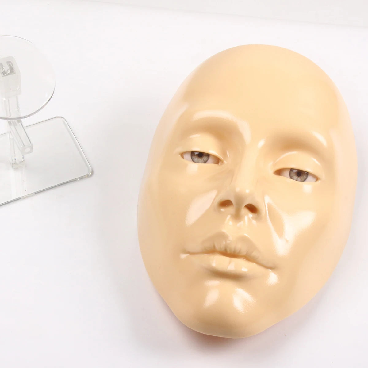 Makeup Full Face Practice Model 5D Silicone Bionic Skin Mannequin Eye eyebrow Eyelash Eyeshadow for beginner Makeup