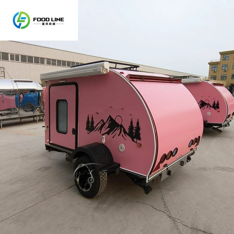 Camp Trailer off Road caravan Car Campers and Rvs Camping Travel Trailer