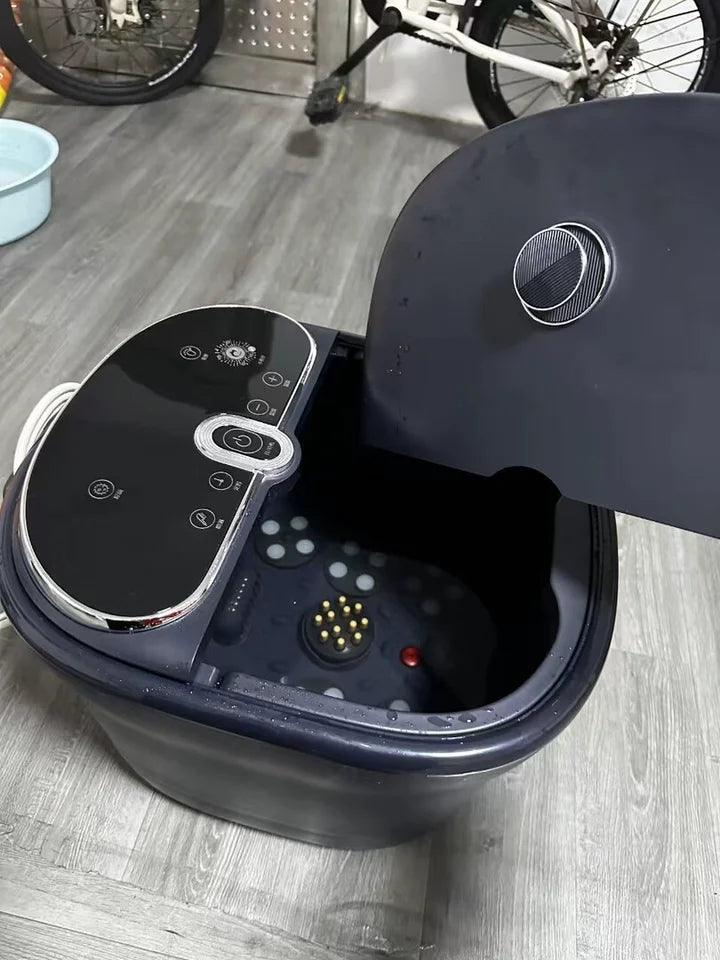 Foot Bath Electric Automatic Foot Spa with Massage Deep Footbath Machine for Home Use Constant Temperature Electric Foot Warmer