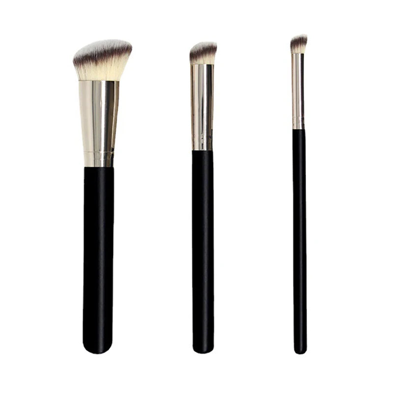 Makeup Brushes Foundation Concealer Angled Seamless Cover Synthetic Dark Circle Liquid Cream Cosmetics Contour Brush Beauty Tool