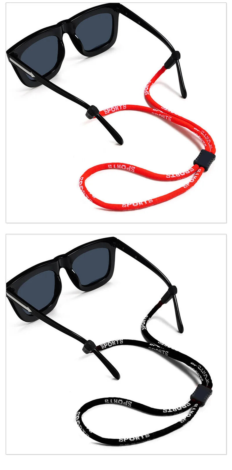 Non-Slip Sunglasses Rope Outdoors Sports Glasses Cord Women Men Eyeglasses Eyewear Cord Holder Neck Strap Glasses Lanyard
