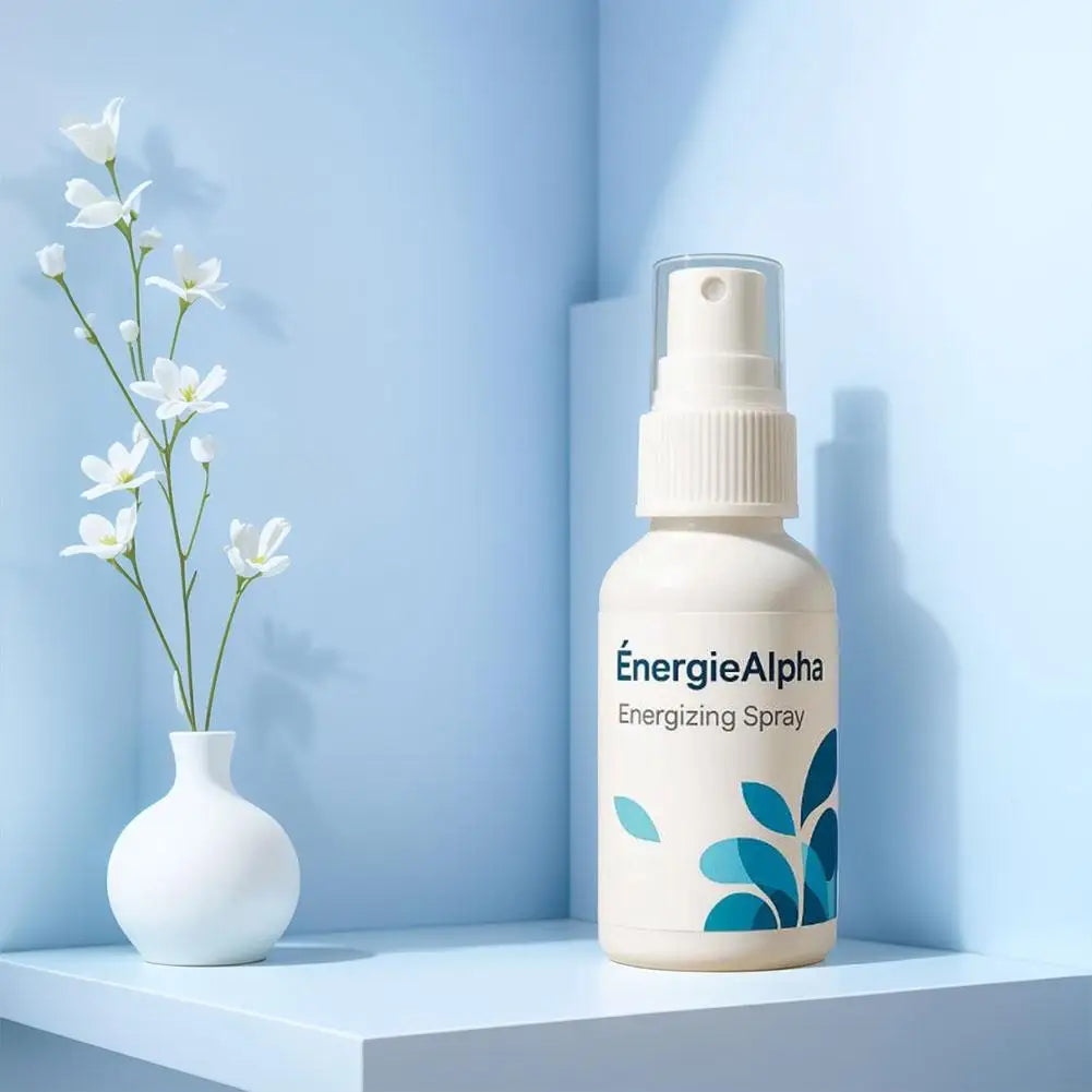 Male EnergieAlpha Energizing Active Energy Spray - Long-Lasting Fragrance & Oil Control, Portable for Confidence Boost Anytime