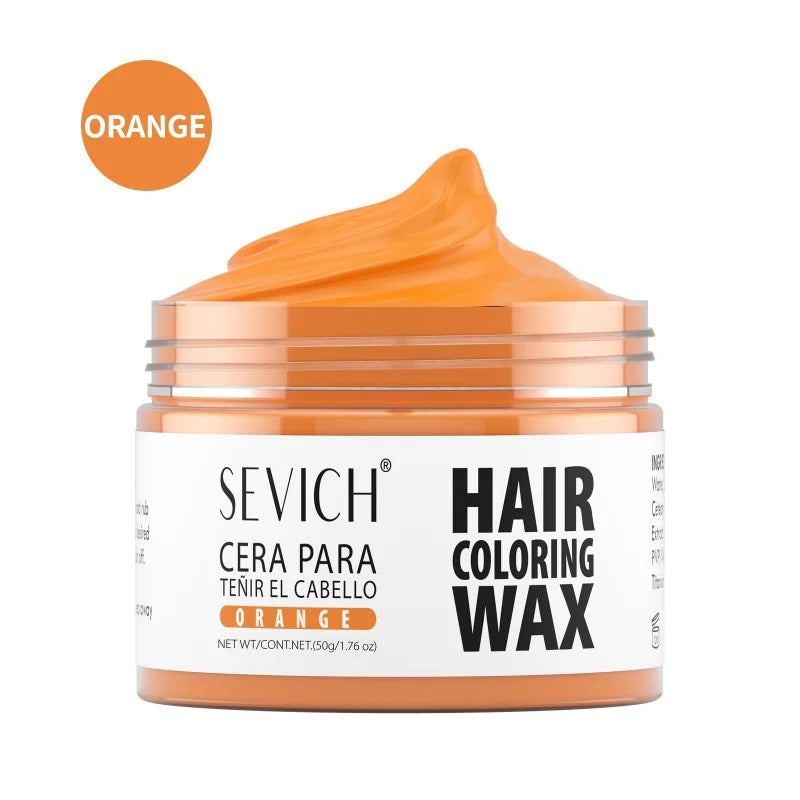 SEVICH Fashion One-Time Hair Color Wax Styling Temporary Dye Cream Gel Mud Pomade For Beards Eyebrow Easy To Wash Hair Dye Wax