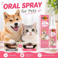 No Brushing Pet Dental Spray Dog Cat Breath Freshener Plaque Tartar Care Water Teeth Stain Cleaning Liquid