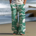 Men's Casual Pants Shark A 3d Printed men's New Winter Pants Fashion men's Loose Casual Pocket Pull Rope Sports Pants