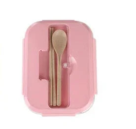 Glass Lunch Box Portable High Temperature Resistant Leak-proof Bento Box Microwave Heat Food Container Food Storage