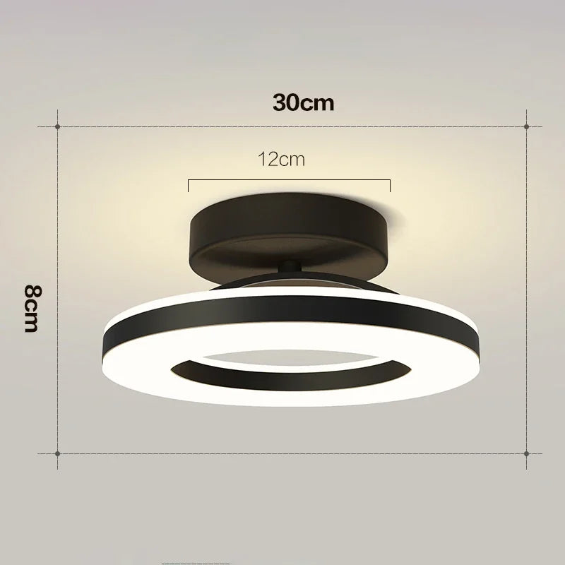 Nordic LED Ceiling Lamp Indoor Lighting Home Decoretion for Bedroom Dining Table Living Room Balcony Corridor Ceiling Light