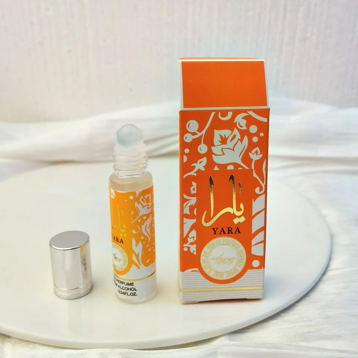 2026 New YARA Arabic Roll On Perfume Oil Portable Mini Rollerball Long Last Sweet Floral Fruity Aroma Travel Size Perfume Gift