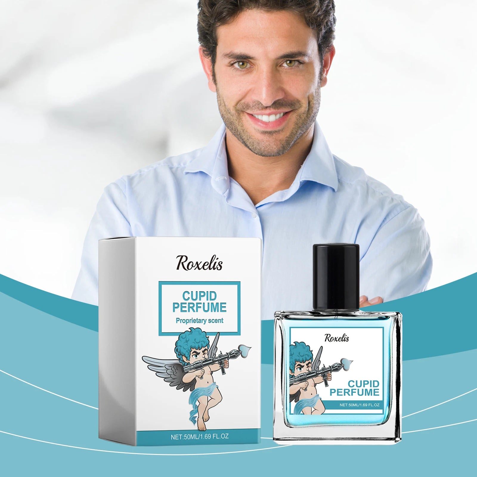 Cupid Hypnosis Perfume For Men Cologne Fragrances Long Lasting Romantic Enhance Intimacy Sex Attraction Dating Flirting Scent