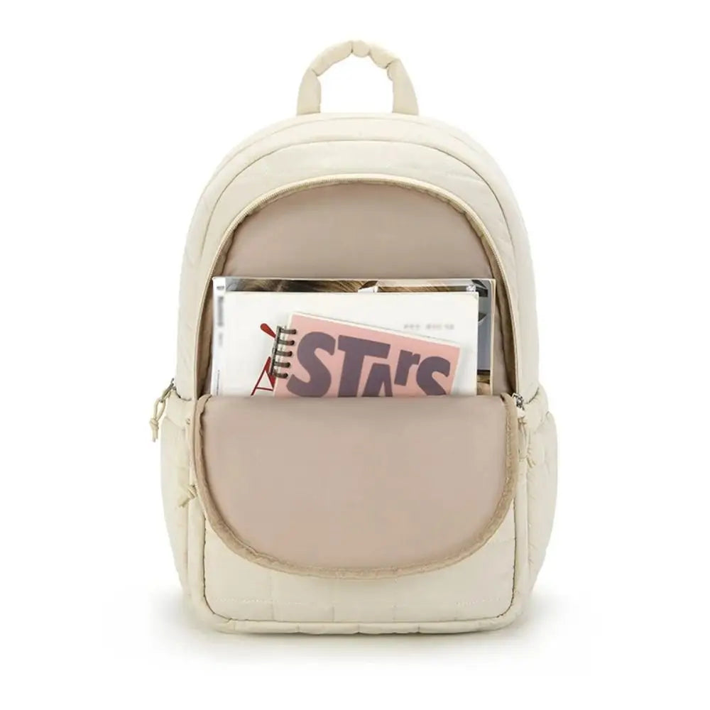 Unisex Creative Travel Backpack Fashionable Waterproof College Student Backpack Solid Color Durable Students School Bags Travel