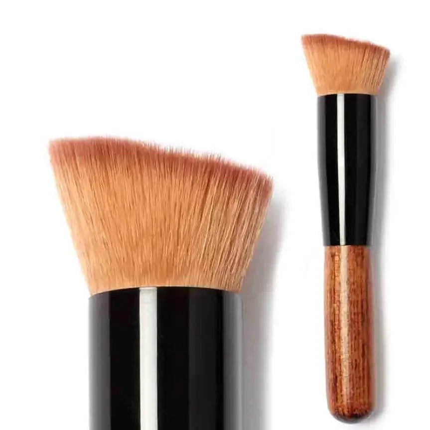 Foundation Brush Makeup Brushes Synthetic Hair Liquid Blending Mineral Powder Loose Powder Cosmetics 1pcs