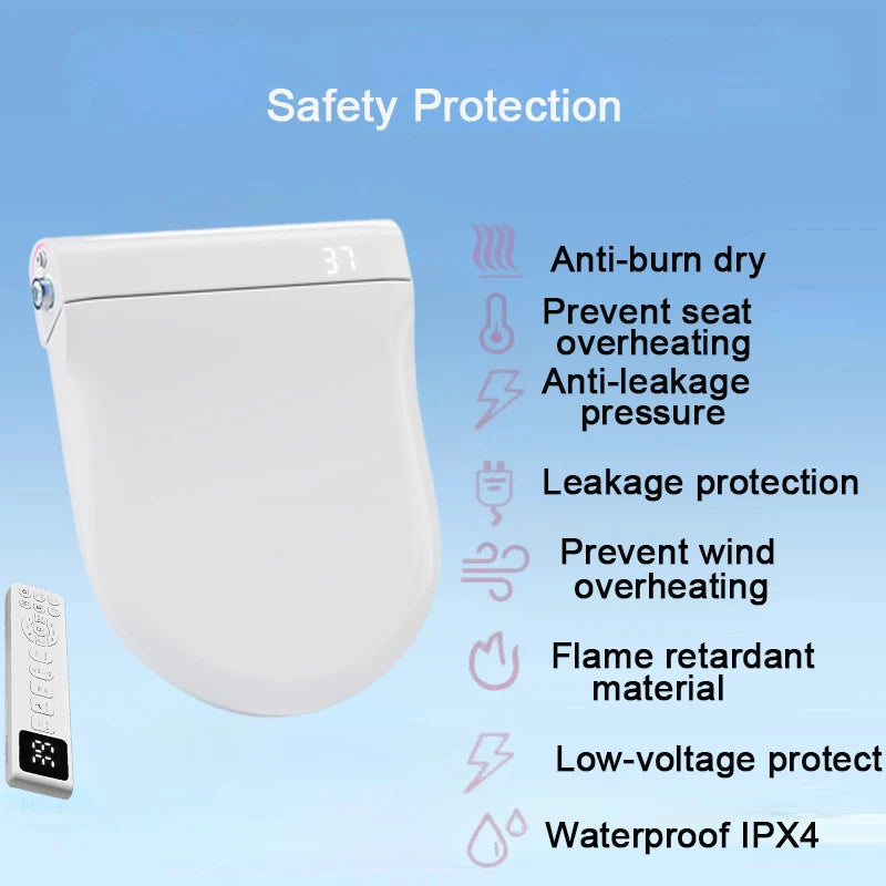 App Inteligente Cleaning Smart Flip Toilet Inodoros Japones WC Bidet Toilet Auto Sensor Toilette Japonaises Electric Toilet Lid