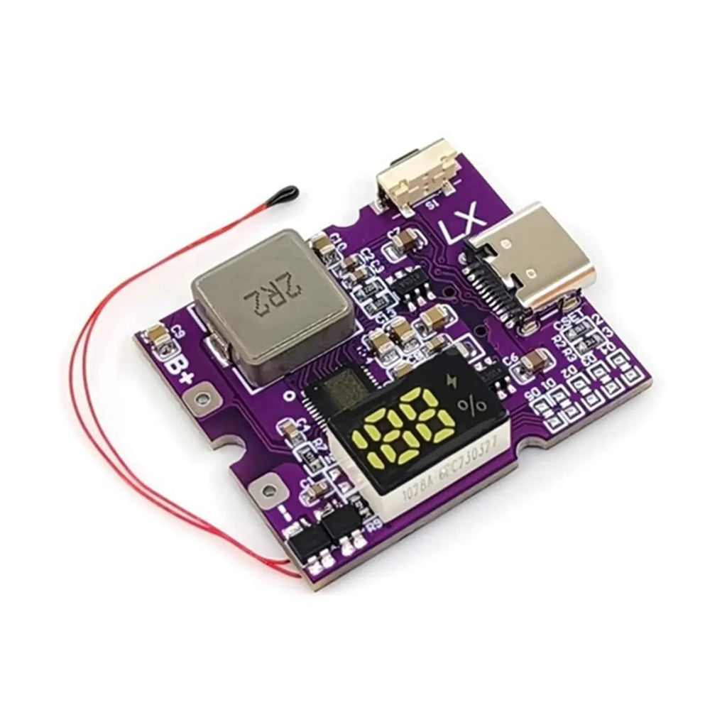 Persevering- 22.5W Power Bank Bidirectional Fast Charging Mobile Power Module for Lithium Battery Charger Support PD/QC, Type-C