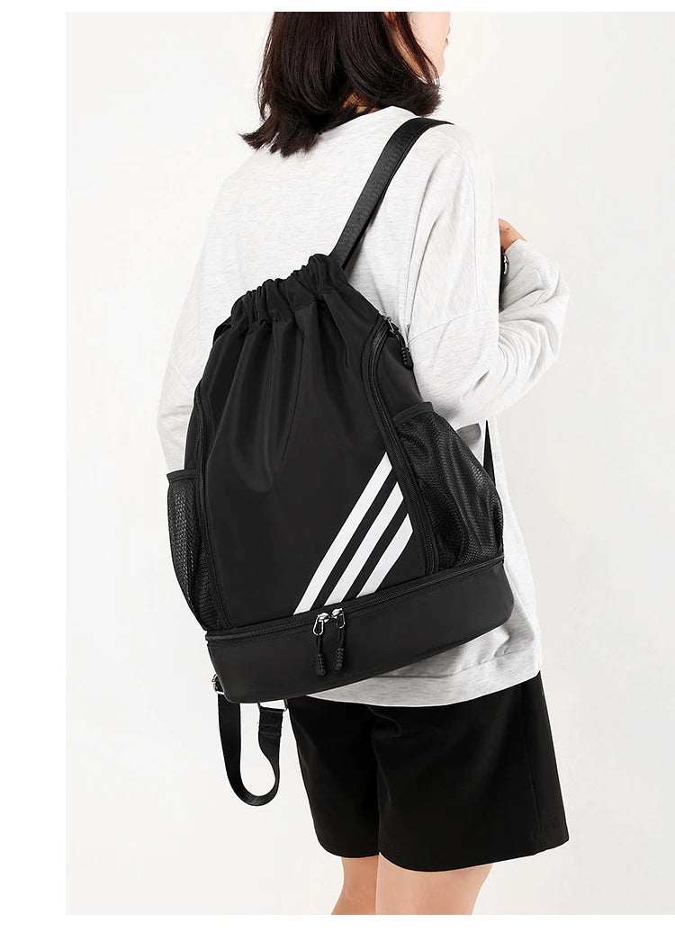 Sport Basketball Backpack Travel Outdoor Waterproof Men Fitness Bags Women Sports Bag Basketball Pouch Hiking Climbing Backpacks