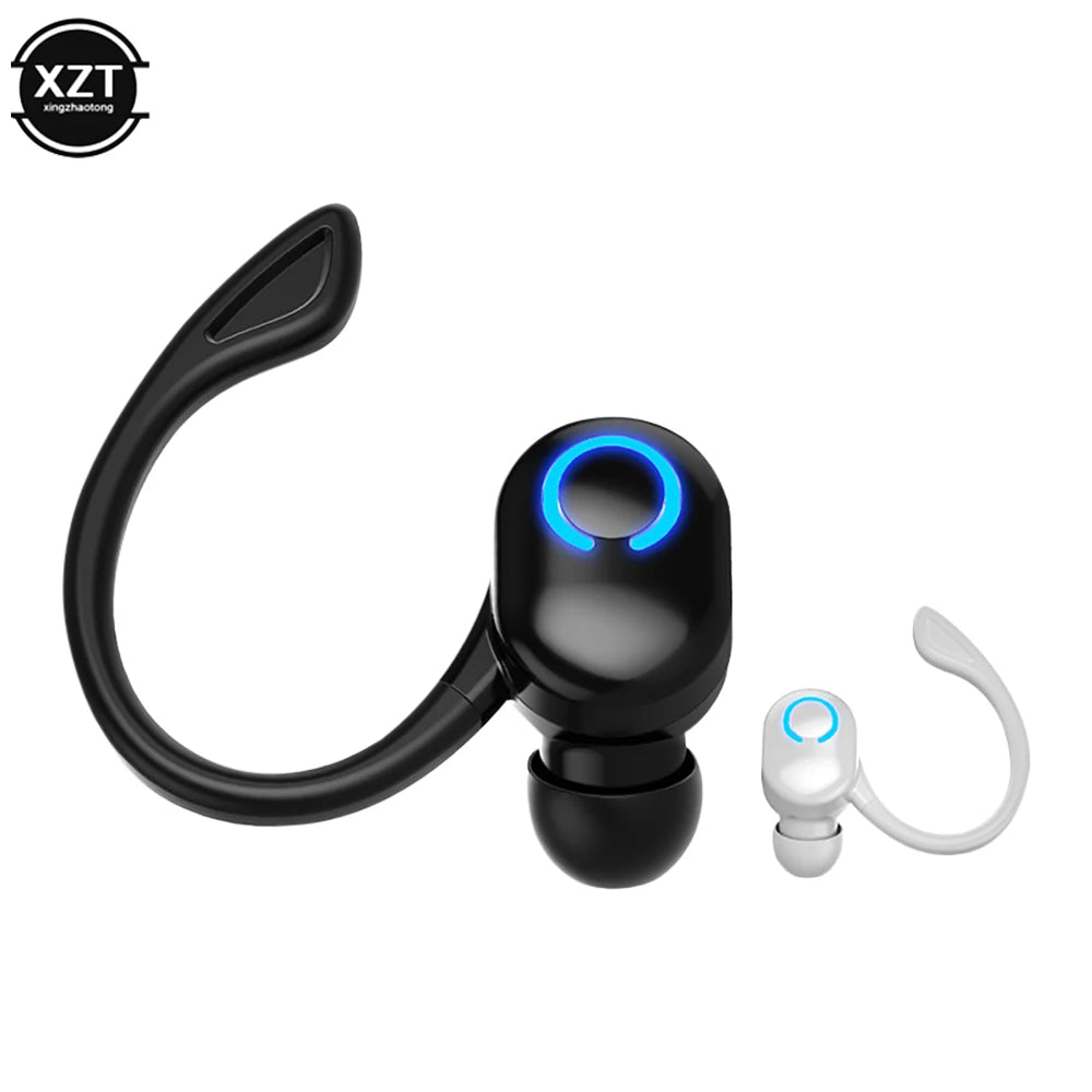 W6 Wireless Bluetooth Earphones Sports Running Headset Wireless Single Ear Headphones HiFi Stereo Noise Reduction Music Headset