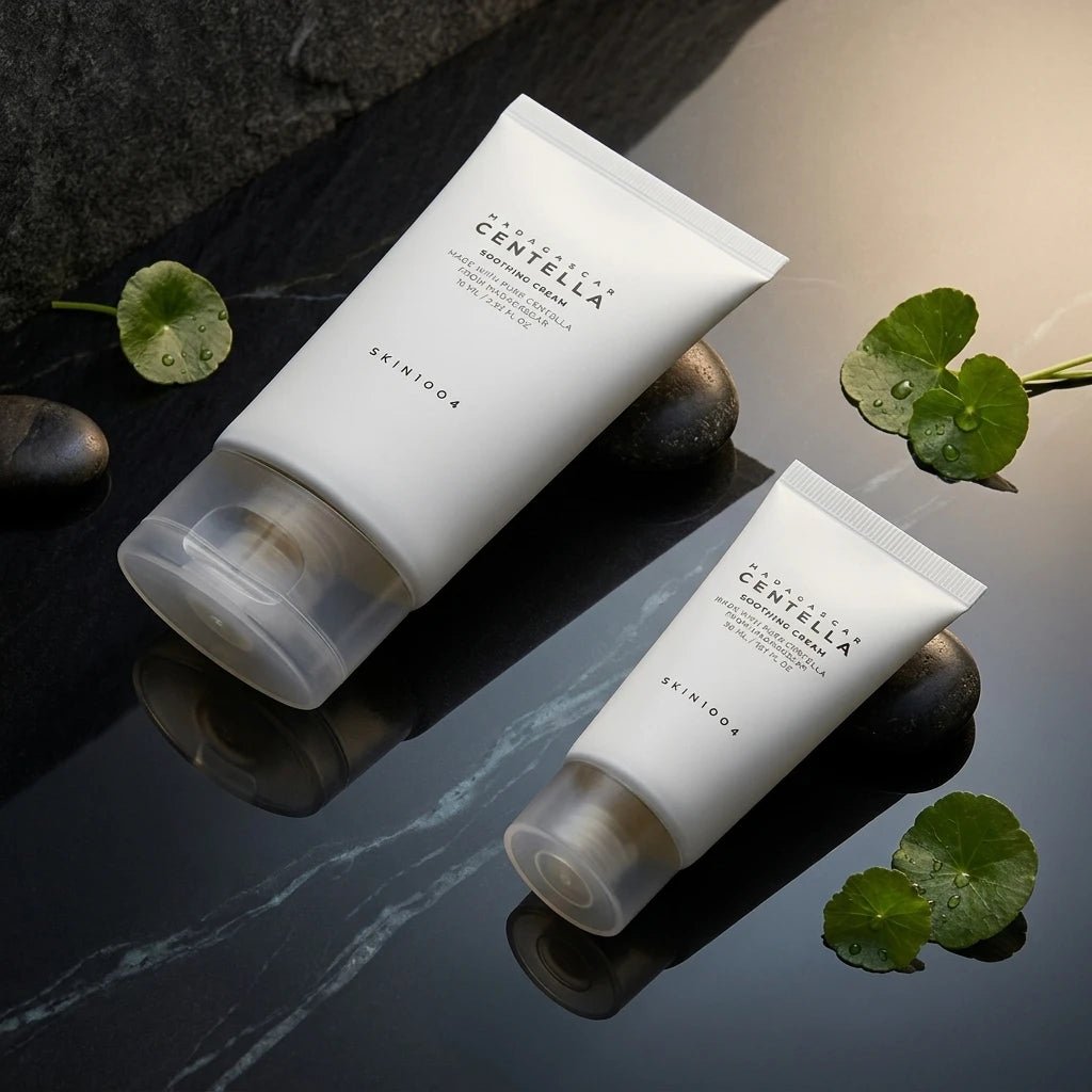 SKIN1004 Travel Set Centella Asiatica Skincare Set Cleansing Oil Foaming Lotion Ampoules Toner Face Cream Soothing Whitening Set