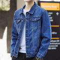 2026 Denim Jackets Men's Fashion Casual Multi Pockets Cargo Jacket Handsome Motorcycle Jean Coats New Men Clothing Oversized 5XL