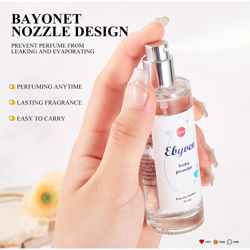 Floral Unisex Fragrance High-end Baby Milk Scented Pagoda-shaped Eau De Toilette Fresh Vanilla Lavender Deodorizing Body Spray