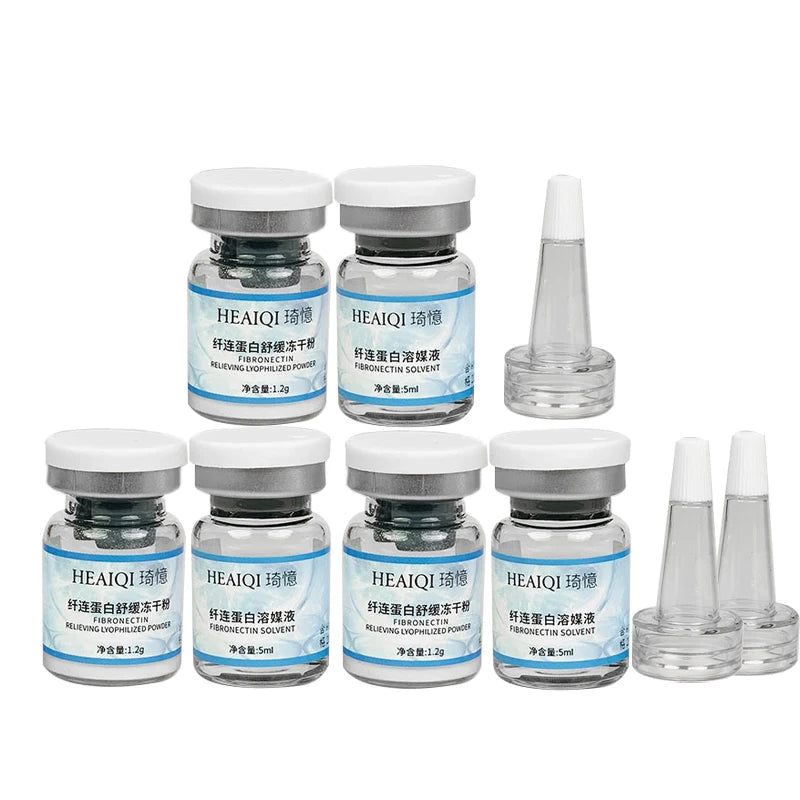 Korea Face Hyaluronic Acid Fibronectin Freeze Dried Powder Repair Sensitive Skin Firming Moisturising Skin Rejuvenat Skin Care