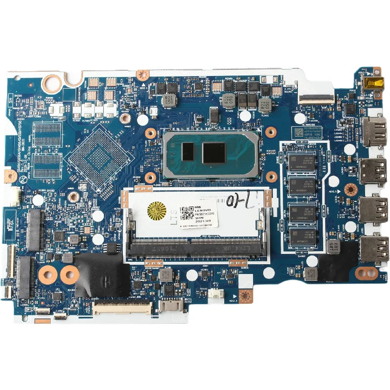 GS454 GS554 GV450 GV550 NM-D031 For Lenovo IdeaPad 3-14IIL05 3-15IIL05 Laptop Motherboard 5B21B36590 Notebook Mainboard Tested