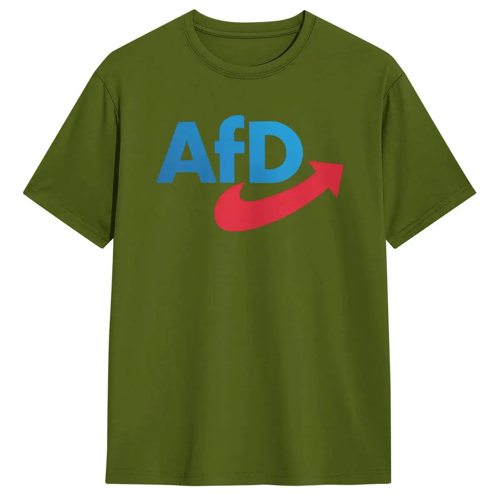 Alternative AFD Germany T-Shirt Summer Y2K Funny T-Shirts 100% Cotton Hip Hop Tee Shirt For Men Short Sleeve Print Tops