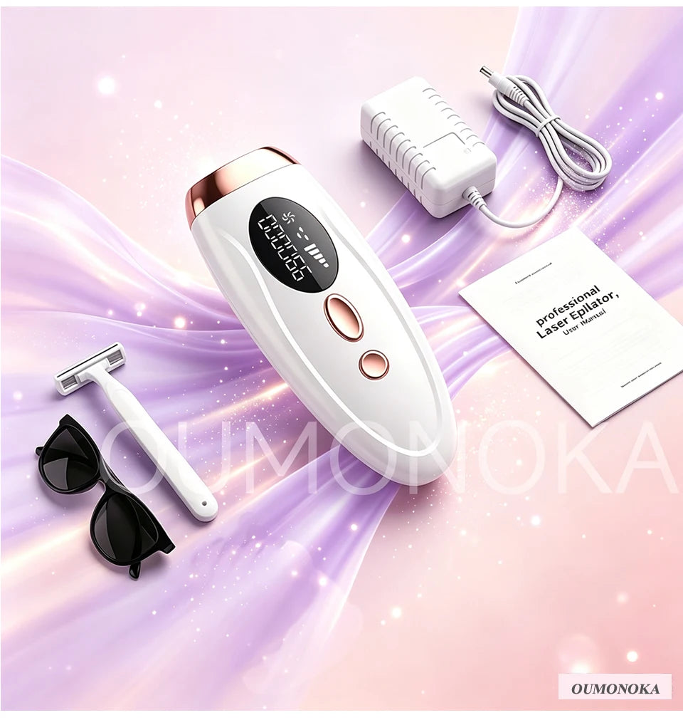 IPL Permanent Laser Epilator  Beauty Women's Shaver Bikini Care Appliances Facial Massage Photoepilator Choice Laser Hair Remova