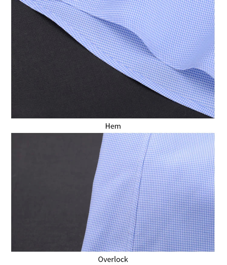 mens Long sleeve shirt  French stand collar business casual spring and autumn men's shirt